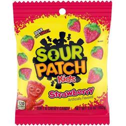 Sour Patch Peg Bag Candy Strawberry