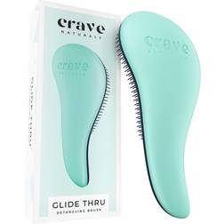 Crave Naturals glide Thru Detangling Brush for Ultimate Results comb