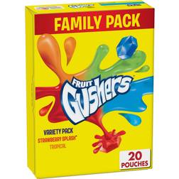 Fruit Gushers Snacks Strawberry/Tropical 16oz 20