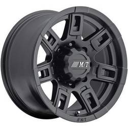 Mickey Thompson Sidebiter II, 16x8 Wheel with on Bolt Pattern - Satin Black