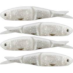 Savage Gear LB Soft 4Play Swim&Jerk Pearl Silver 9.5cm 7.5g 4szt. (43652)