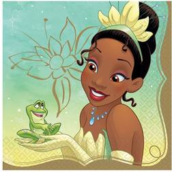 Amscan Disney Princess once Upon a Time Tiana Lunch Napkins (16ct)