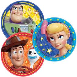 Toy Story 4 Small Paper Plates (8ct 3 designs)