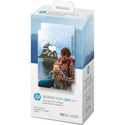 HP Sprocket Studio Plus Semi-Gloss photo paper 4x6 108