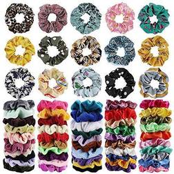 Hair Scrunchies Velvet Chiffon Satin Elastic Hair Bands Scrunchie Bobbles