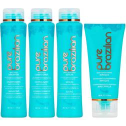 Pure Brazilian Pure Brazilian Anti-frizz Shampoo Conditioner Masque