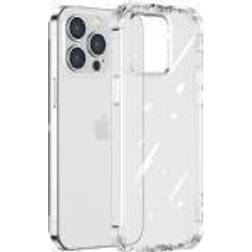 Joyroom Defender Series Case Cover for iPhone 14 Pro Max Armor Case with Hooks Stand Transparent (JR-14H4)