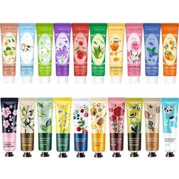 18 Packs Hand Cream Gift Set Natural Plant Fragrance Hand Cream