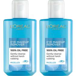 L'Oréal Paris Skin Care Clean Artiste Oil Free Eye Makeup Remover, 2 Count