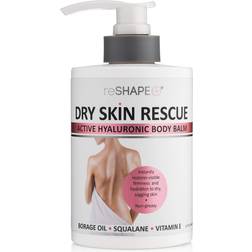 Dry Skin Balm w/ Hyaluronic Acid for Body Hands Face Feet. Moisturizing Hydrating Cream