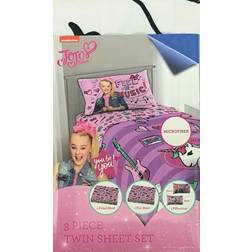 JoJo Siwa Feel The Music Girls Twin Sheet Set 3