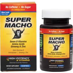 Super Macho Dietary Supplement High Potency Zinc