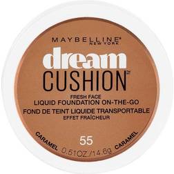 Maybelline New York Dream Cushion Fresh Face Liquid Foundation Caramel