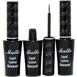 Italia Deluxe Matte Liquid Eyeliner Waterproof 3pc Set