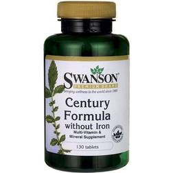 Swanson Century Formula Multivitamin without Iron 130