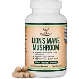 Double Wood Supplements Lion's Mane Mushroom 500