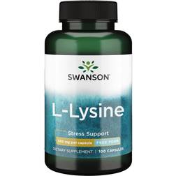 Swanson L-Lysine, 500mg Free Form