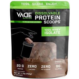 Vade Nutrition Nutrition Dissolvable Protein Packs Chocolate Milkshake Whey Isolate Protein