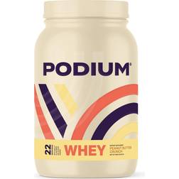 PODIUM Whey Protein Powder Peanut Butter Crunch