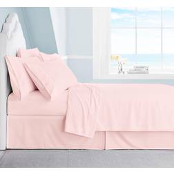 Swift Home Ultra-Soft Brushed Bed Sheet Pink (243.8x205.7cm)