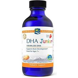 Nordic Naturals DHA Junior Væske Jordbær 119 ml