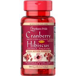 Puritan's Pride Cranberry Fruit Concentrate Plus Hibiscus Extract