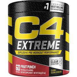 C4 Extreme Pre Workout Powder Fruit Punch Preworkout