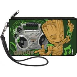 Buckle-Down Plånbok med dragkedja kvinnor Guardians of The Galaxy Small, Multicolor, 16,5 cm 8,9 cm