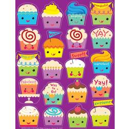 Eureka Scented Sticker, Cupcake, 80/Pack (EU-650921) Quill