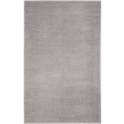 Nourison Essentials Solid Contemporary Gray, Silver