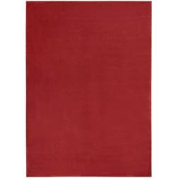 Nourison Essentials Solid Contemporary Brick Red