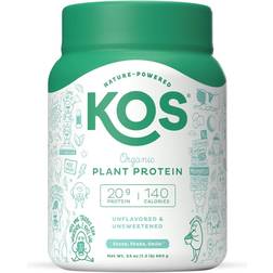 Kos Organic Plant Protein - Unflavored & Unsweetened 24 Powder