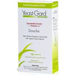 YeastGard Advanced Homeopathic Douche Symptom Relief Twin Pack Fluid