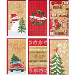 Hällmark Christmas Gift Card Holders or Money Holders Assortment Rustic 36