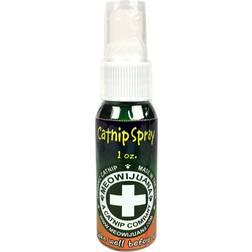 Meowijuana Meowijuana 1 Oz. Premium Catnip Spray Organic High Potency Use On Cat Toys, Teasers, and Scratchers Grown the USA Feline Cat Lover Approved