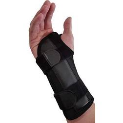 Carpal Tunnel Wrist Brace Night Support Wrist Splint Arm Stabilizer & Hand Brace for Carpal Tunnel Syndrome Pain Relief with Compression Sleeve for Forearm or Wrist Tendonitis Pain Treatment (Right)