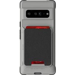 Ghostek Exec Pixel 6 Pro Wallet Case for Google Pixel6 5G Credit Card Holder (Gray)