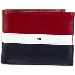 Tommy Hilfiger Men's Leather Wallet - RFID Blocking Slim Thin Bifold with Removable