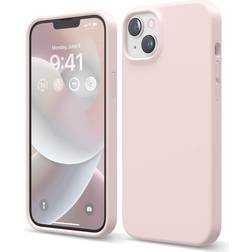 Elago iPhone 14 Plus Case Liquid Silicone Case Full Body Protective Cover Shockproof Slim Phone Case Anti-Scratch 6.7 inch (Lovely Pink)