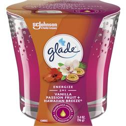 Glade 2 Air Freshener Hawaiian Breeze & Vanilla Passion Scented Candle