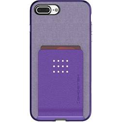 Ghostek Exec Magnetic iPhone 7 Plus, iPhone 8 Plus Wallet Case with Card Holder Slot Built-In Magnet is Perfect for Car Mount and Vent Mounts 2016 iPhone 7 Plus, 2017 iPhone 8 Plus (6.5 Inch) Purple