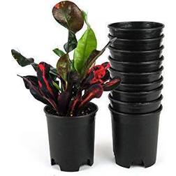 4 Inch Nursery Pot Flower Pots 10-Pack Plant