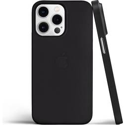 totallee Thin iPhone 14 Pro Case, Thinnest Cover Ultra Slim Minimal for Apple iPhone 14 Pro (2022) (Frosted Black)