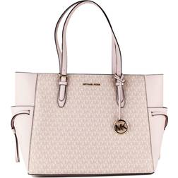 Michael Kors Gilly Large Jet Set Drawstring Top Zip Tote - Powder Blush Multi