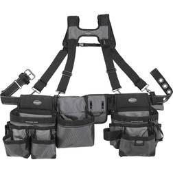 Bucket Boss Mullet Buster Tool Belt with Suspenders