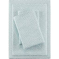 Sleep Philosophy True North Dots Cozy Bed Sheet Blue (243.8x205.7cm)