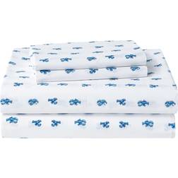 Nautica Cloyster Full Bed Sheet Blue (243.84x205.74cm)