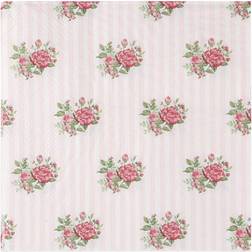 Juvale Floral Paper Napkins, Vintage Pink Roses Party Napkins (6.5 Inches, 100 Pack) White