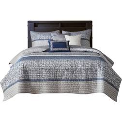 Madison Park Rhapsody Bedspread Blue