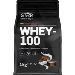 Star Nutrition Whey 100 1kg Cookies Cream